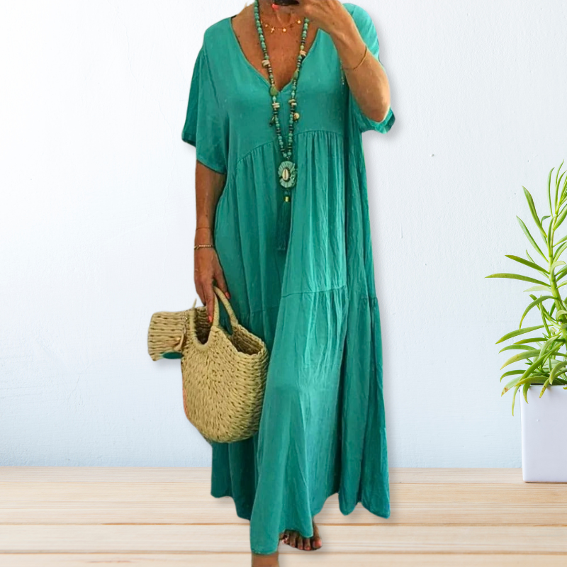 BAHAMAâ„?- Cotton Linen Dress