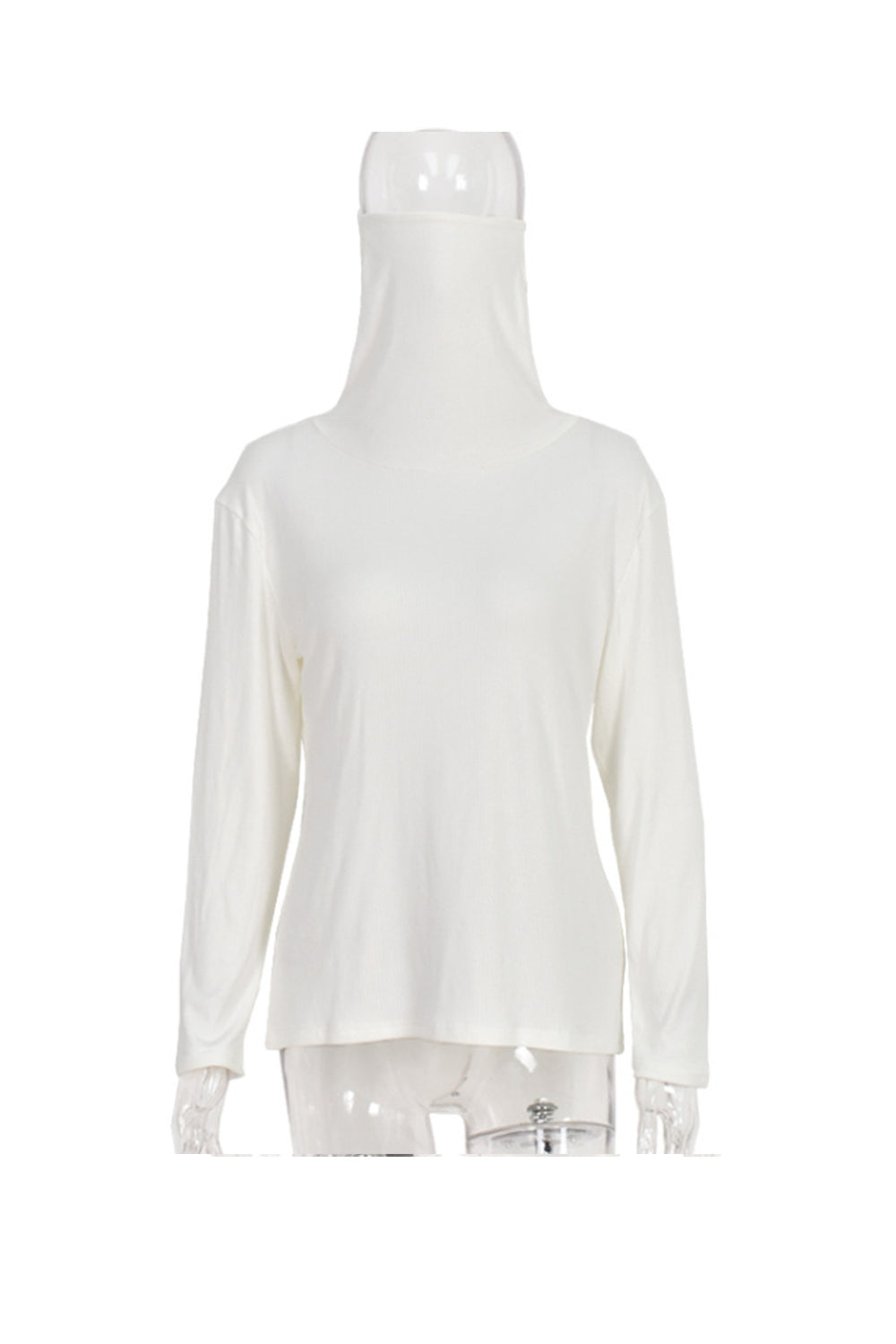 Stacked Collar Mask Fleece Top