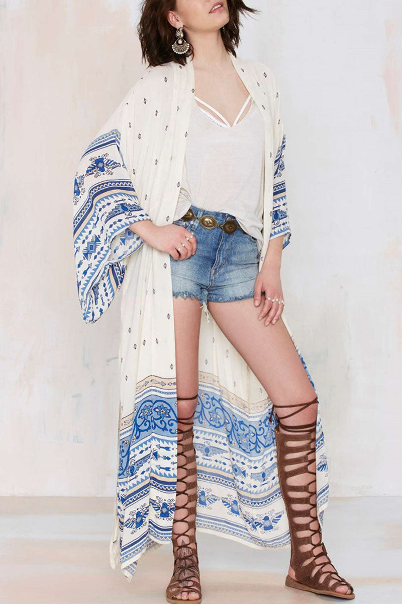Print Bohemian Cover-Up