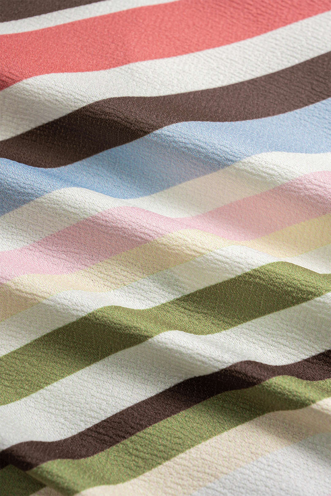 Stripes Print Patchwork Short Sleeve T-Shirt