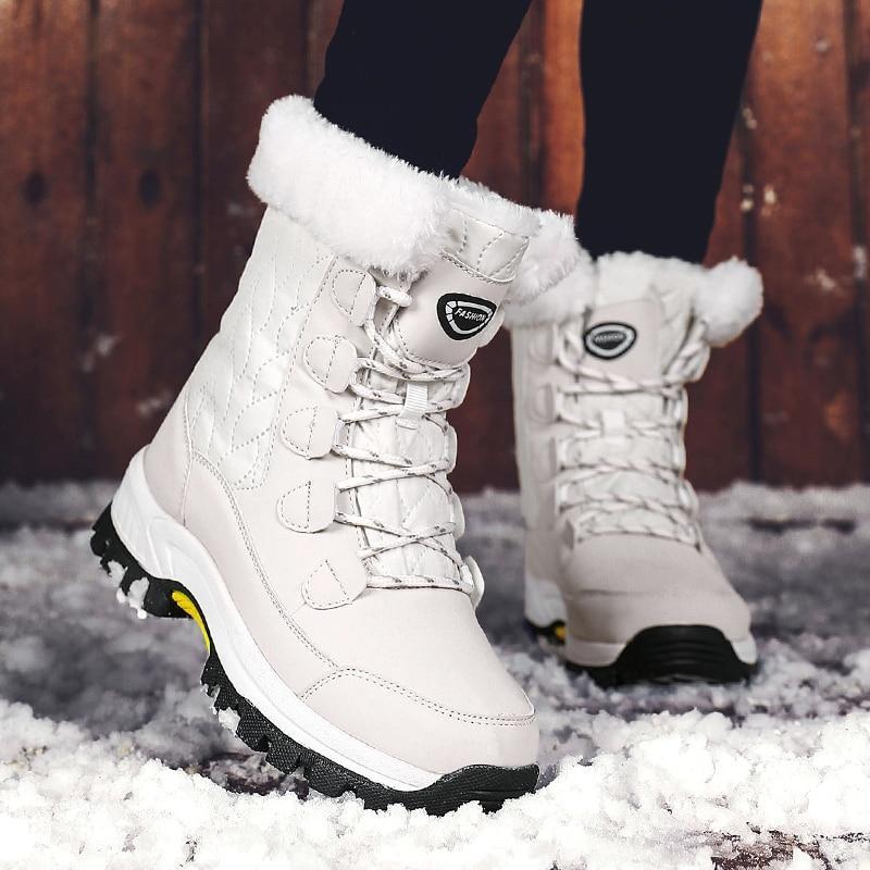 Women's Plus fleece Winter Boots