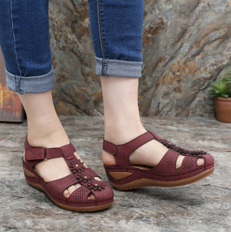 Summer Soft-Soled Hook And Loop Women's Shoes