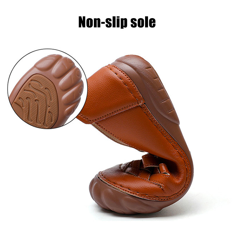 Women Comfy Soft Color Hollow Out Slip-On Flat Loafers Shoes