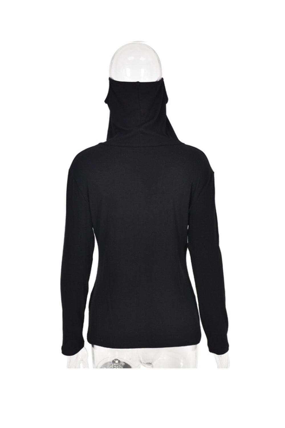 Stacked Collar Mask Fleece Top