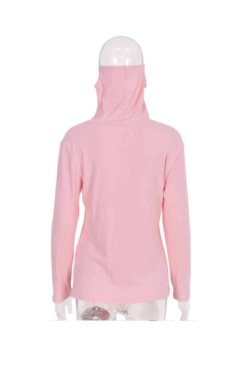 Stacked Collar Mask Fleece Top
