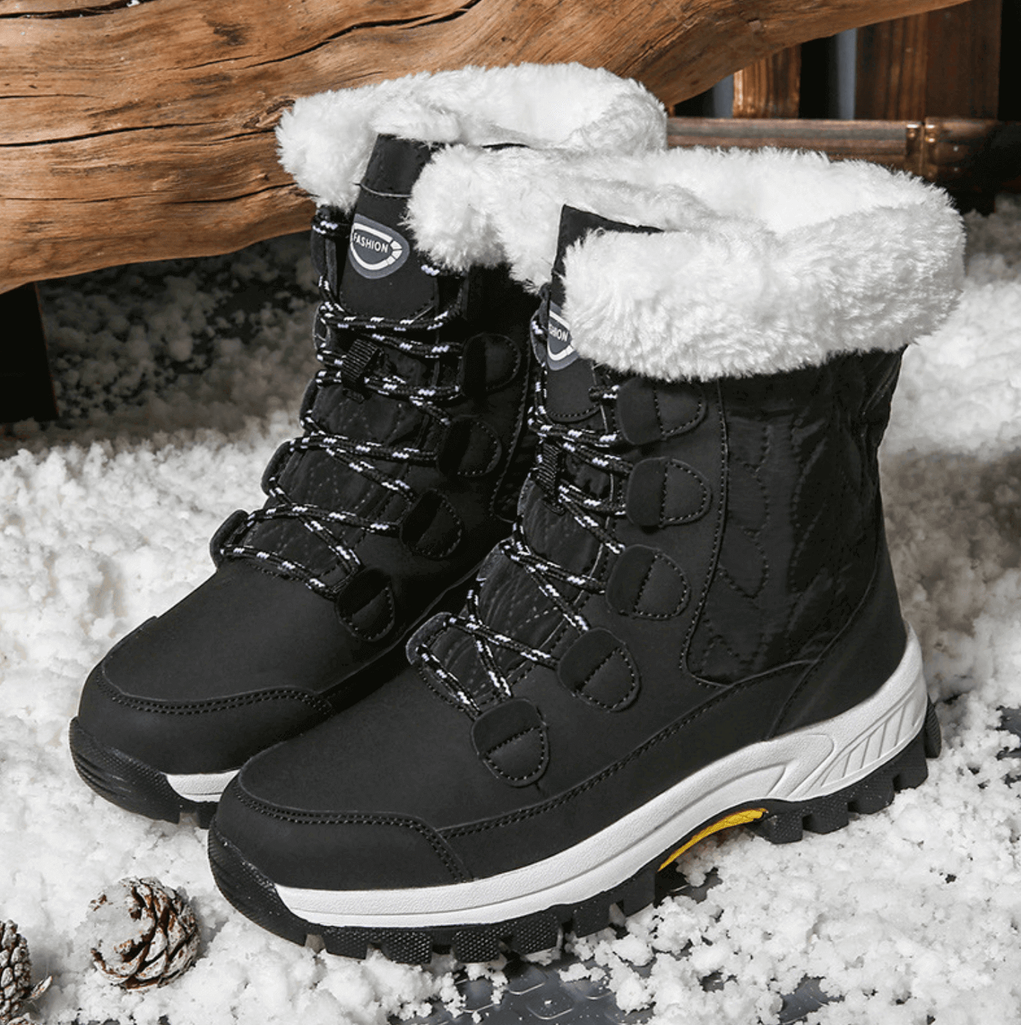 Women's Plus fleece Winter Boots