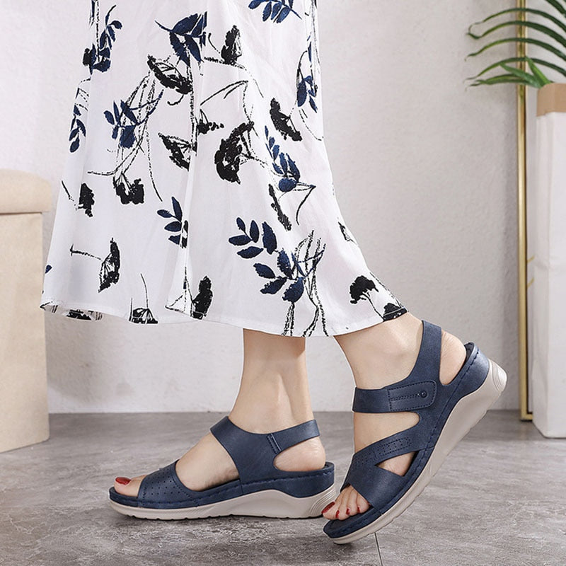Women Summer Shoes Thick Sole Soft Women Sandals