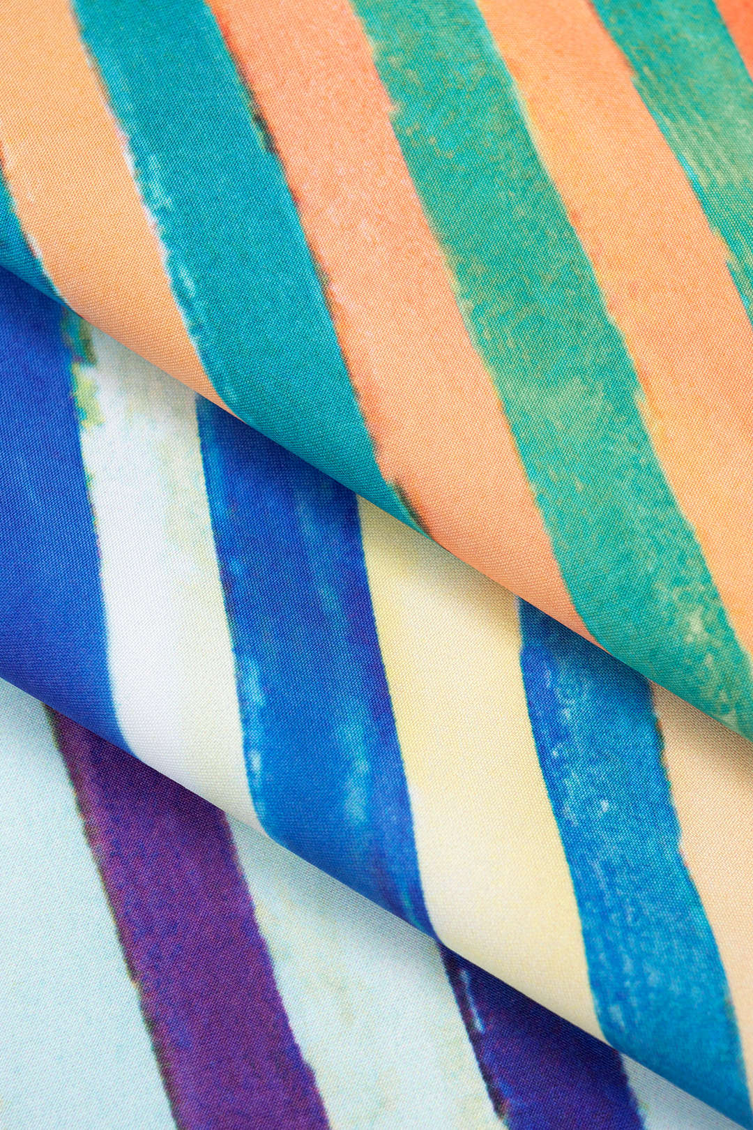 Stripes Print Twist Knot Skirt