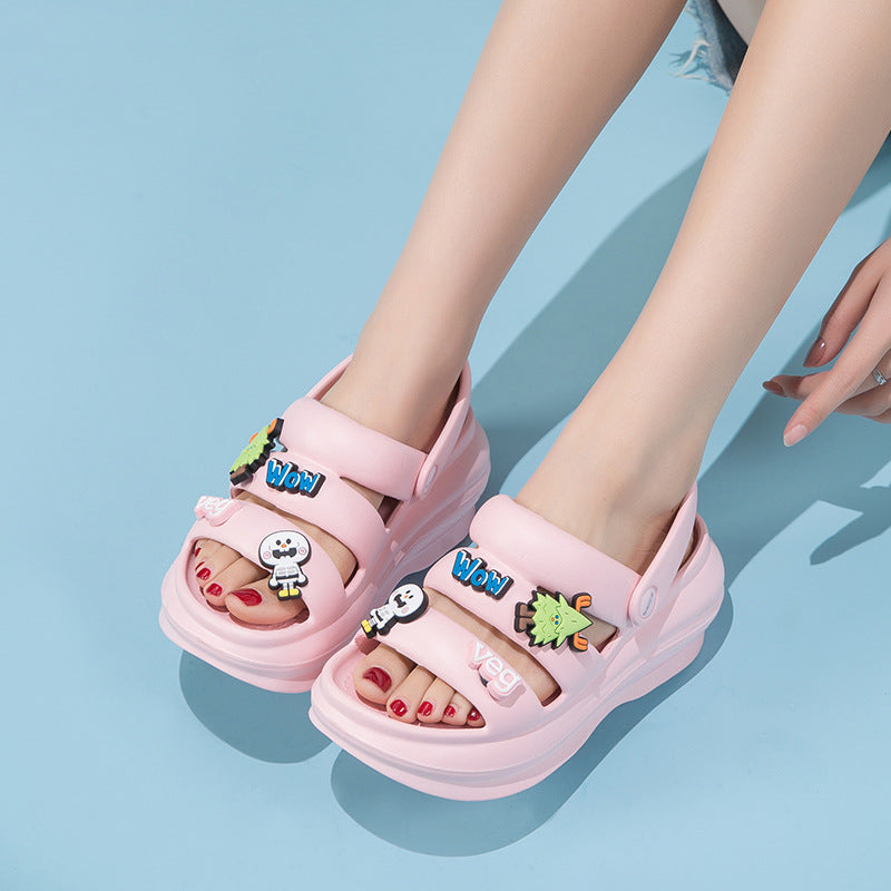 Women's Summer Platform Korean Style Fashion Outdoor Sandals