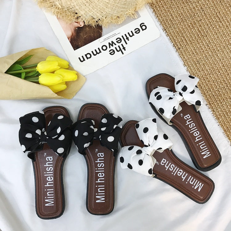 Women's Shark Fashion Bowknot Summer Indoor Outdoor Sandals