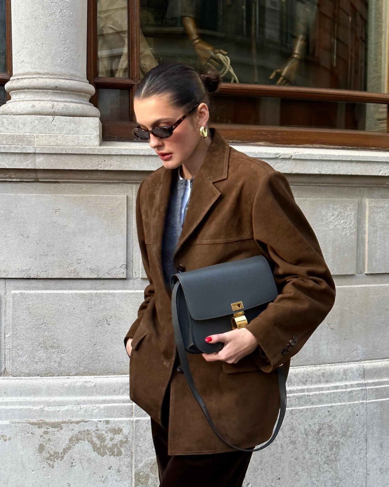 Bellaâ„?| Vintage Faux-Suede Blazer