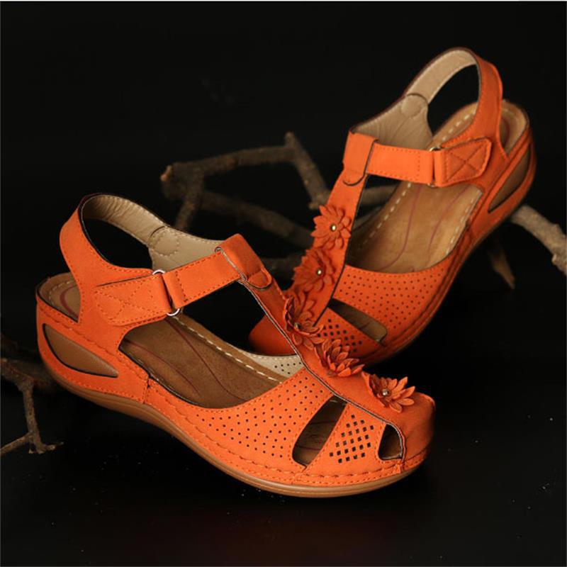 Summer Soft-Soled Hook And Loop Women's Shoes