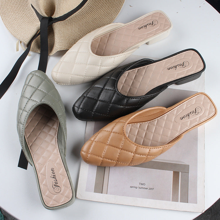 Women's Heli Shark Summer Fashion Solid Color Outerwear Sandals
