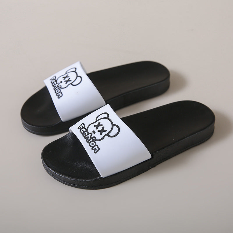 Women's Outdoor Cartoon Korean Indoor Home Thick Bottom Sandals