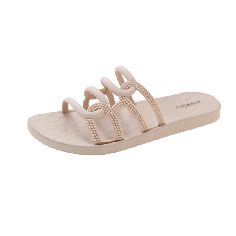 Women's Summer Strap Outdoor Fairy Style Home Indoor Sandals