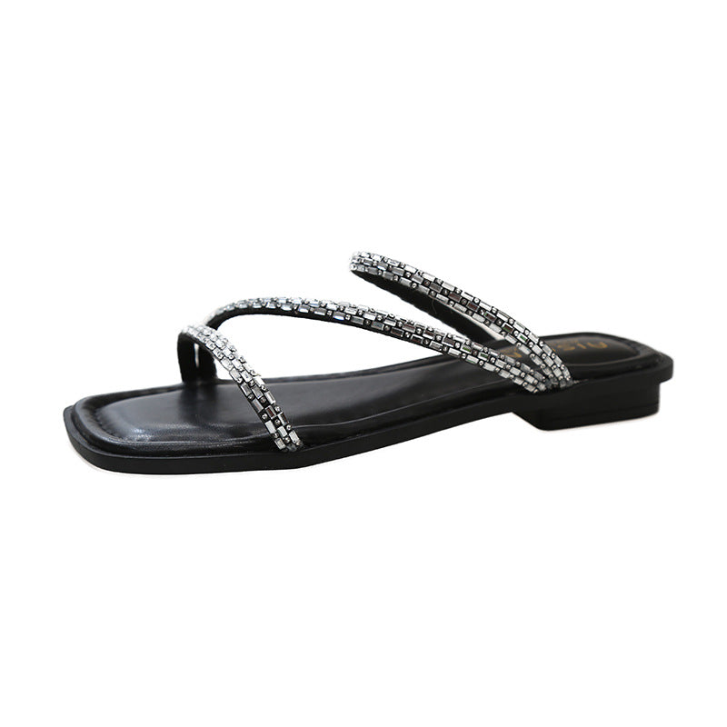 Women's Outdoor Soft Bottom Square Toe Fashion Sandals