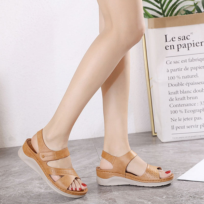 Women Summer Shoes Thick Sole Soft Women Sandals