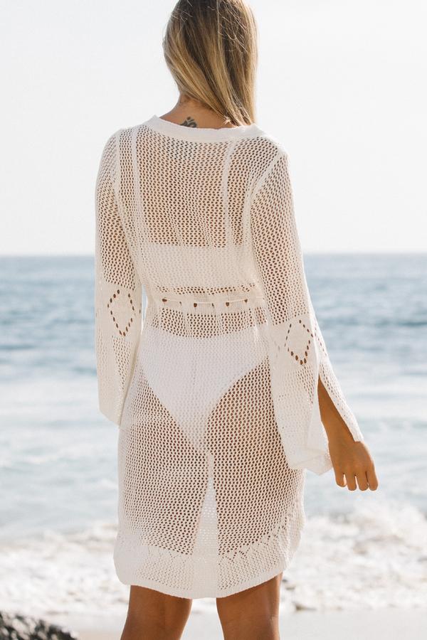 Sexy Lace Up Deep V One-piece Swimsuit
