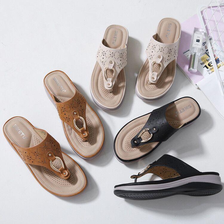 Women's Wedge Clip Toe Sandals