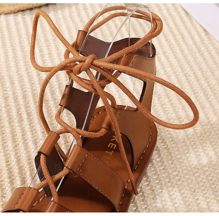 Summer Casual Comfort Cross Strap Sandals