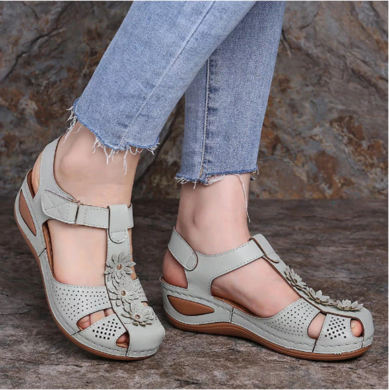Summer Soft-Soled Hook And Loop Women's Shoes
