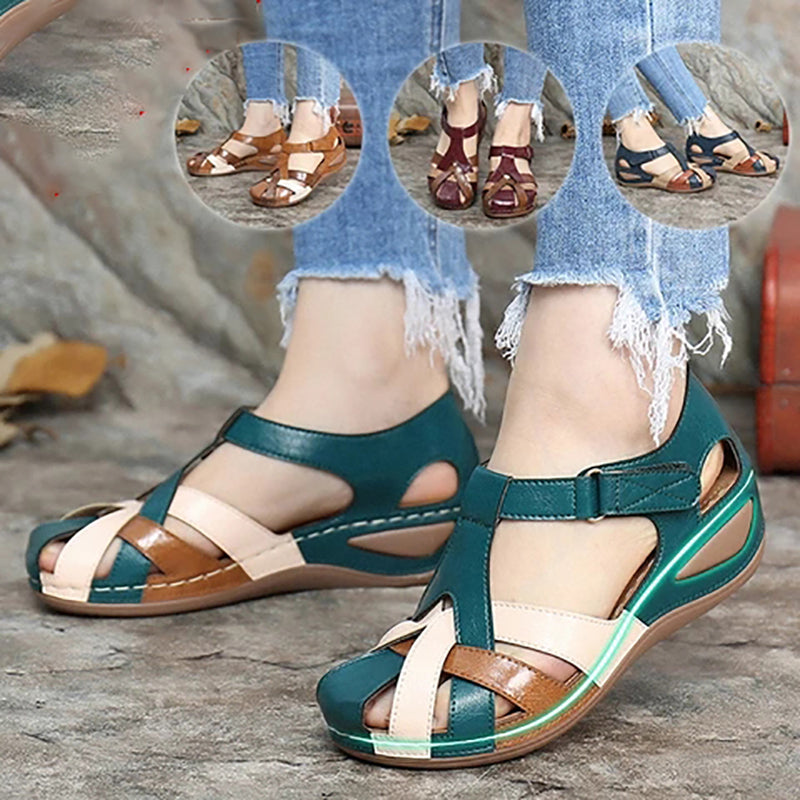 Fashion Women Close-toe Comfortable Sandals