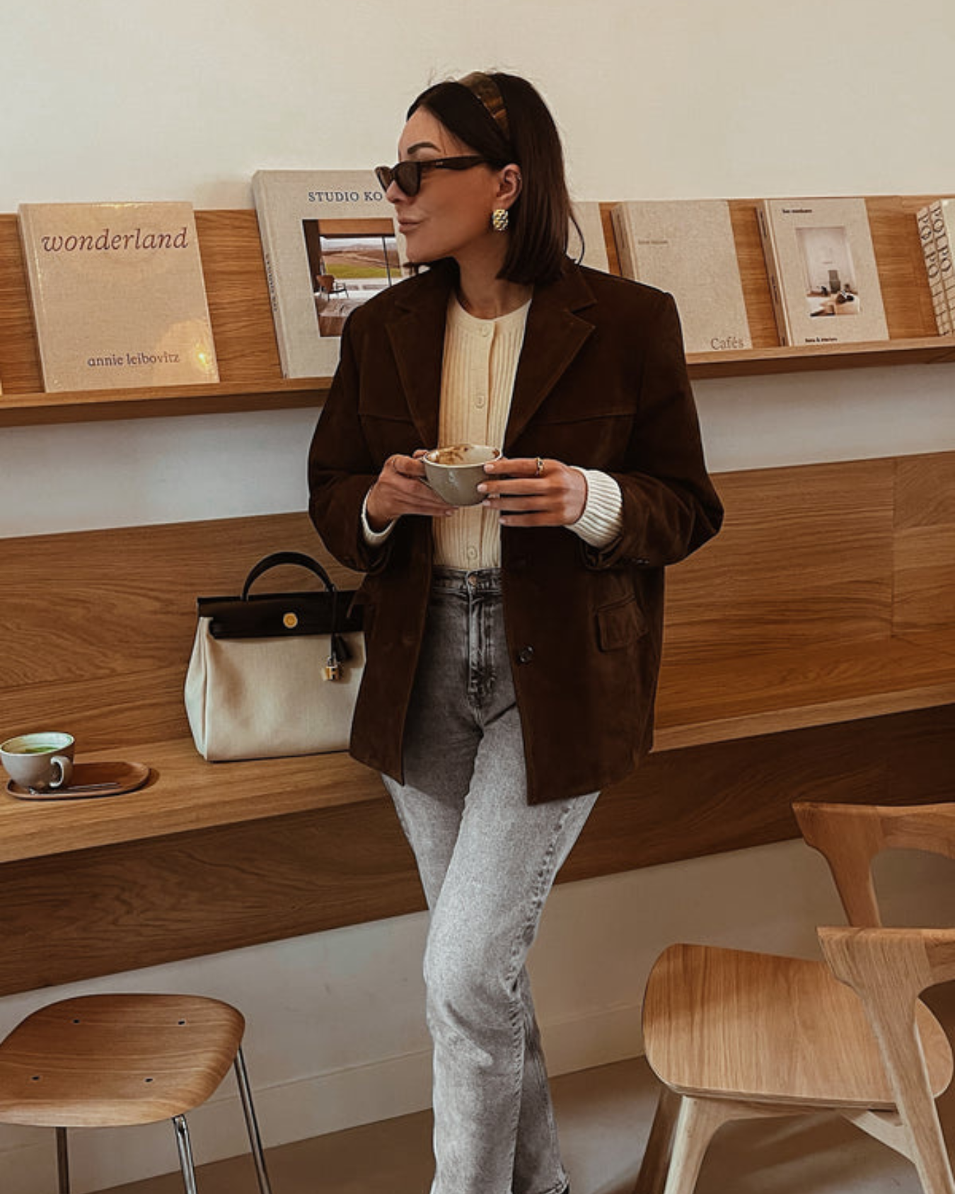 Bellaâ„?| Vintage Faux-Suede Blazer