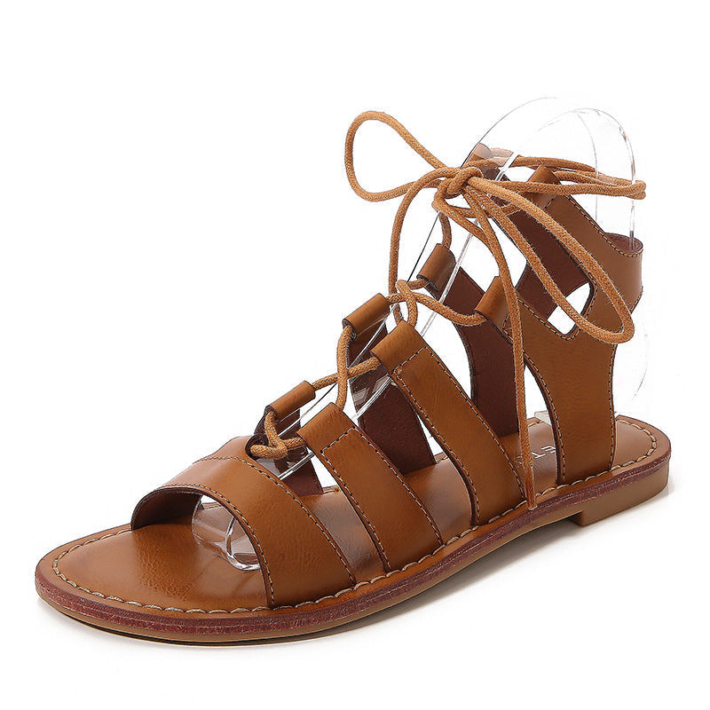Summer Casual Comfort Cross Strap Sandals