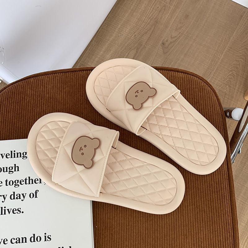 Women's Summer Cute Cartoon Teenage Heart Minimalist Sandals