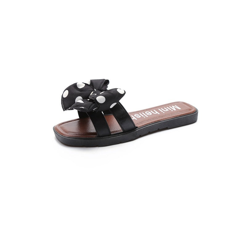 Women's Shark Fashion Bowknot Summer Indoor Outdoor Sandals