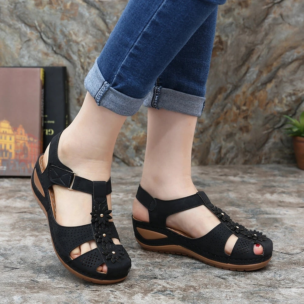 Summer Soft-Soled Hook And Loop Women's Shoes