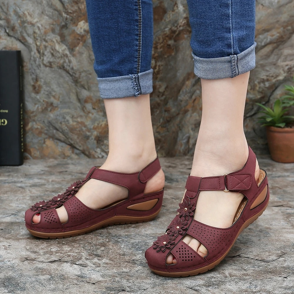 Summer Soft-Soled Hook And Loop Women's Shoes