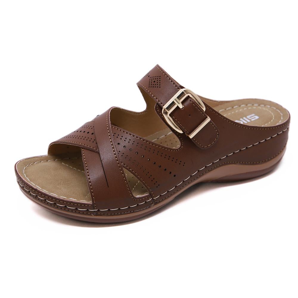 Summer women slippers Rome Retro casual shoes