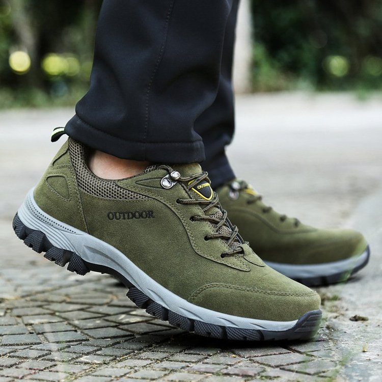 Men's Walking Shoes Good Arch Support Outdoor Breathable