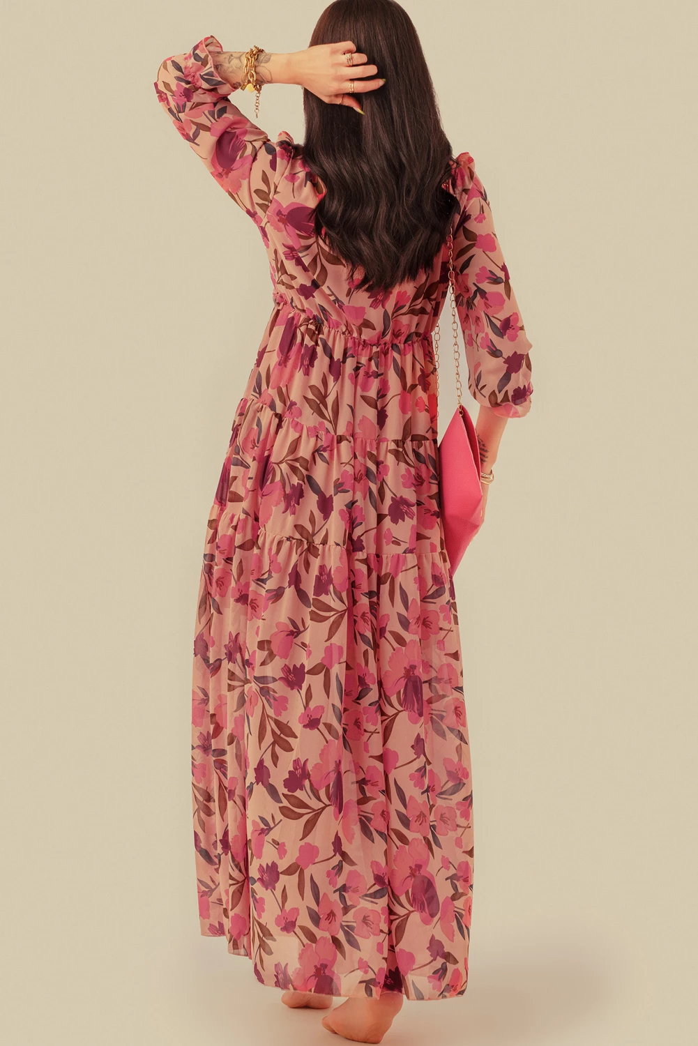 Ruffle Tiered Maxi Dress