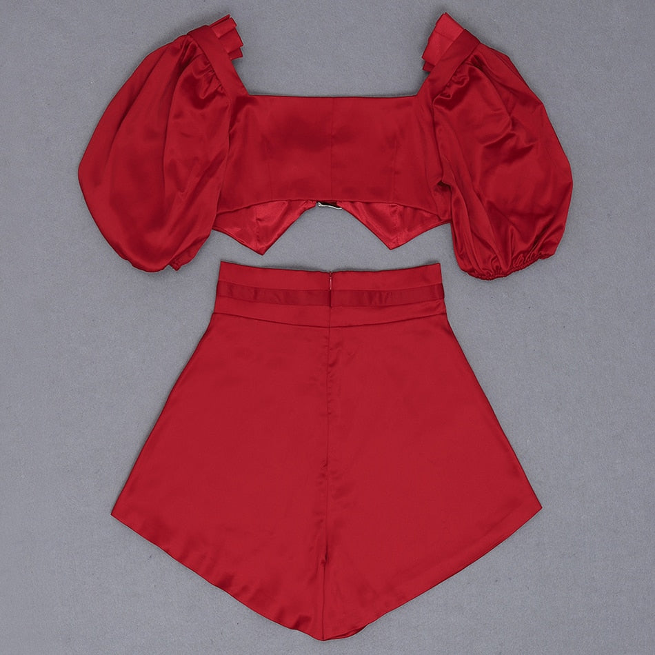 A Love So Sweet Shorts Set