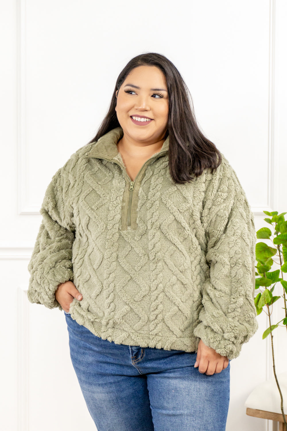 *DOORBUSTER* Timberline Trails Half-Zip Cozy Pullover