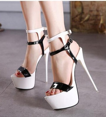 Past The Drama Pump Sandals