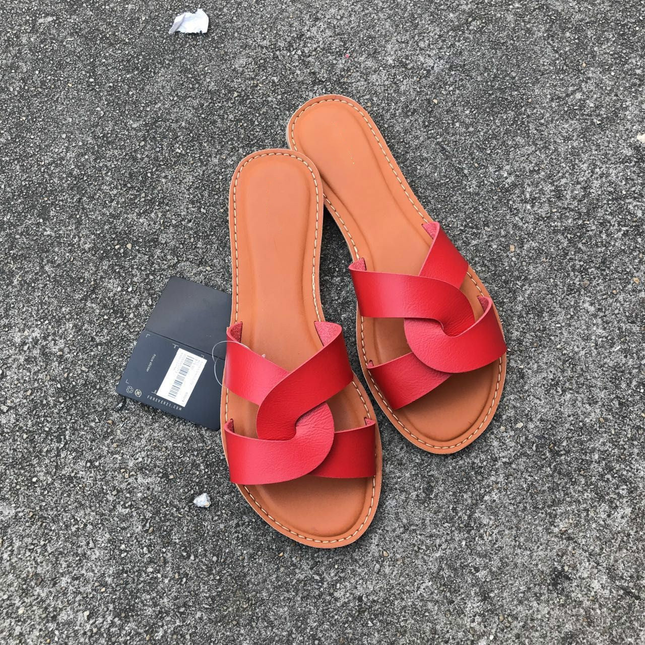 Spiral Cross Chic Slippers