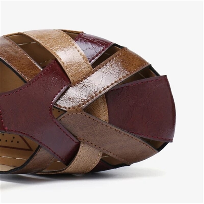 Round Head Wedges Sandals