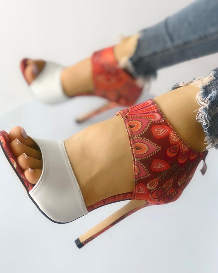 Thin High Heels Pumps Sandals