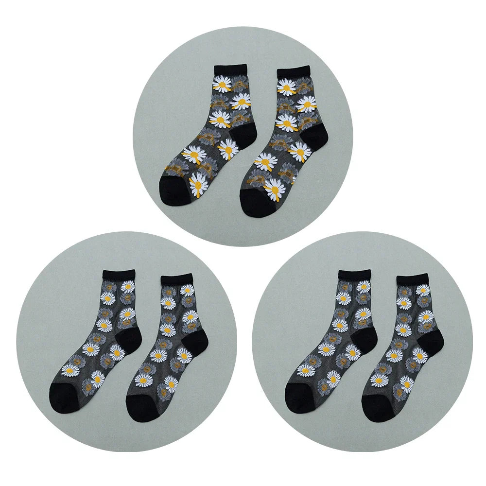 A Bloomy Summer Socks