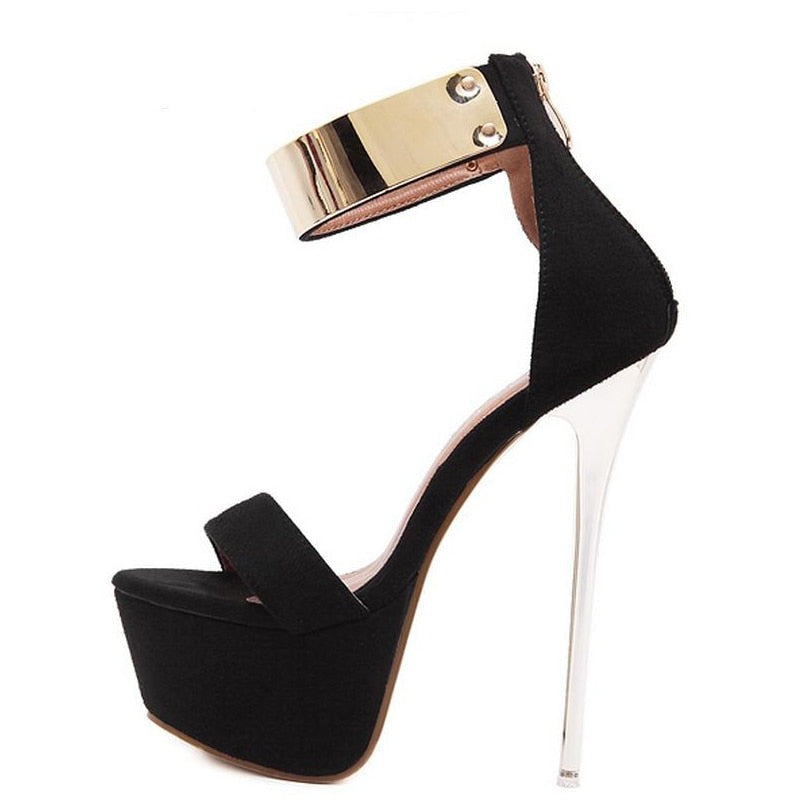 Past The Drama Pump Sandals