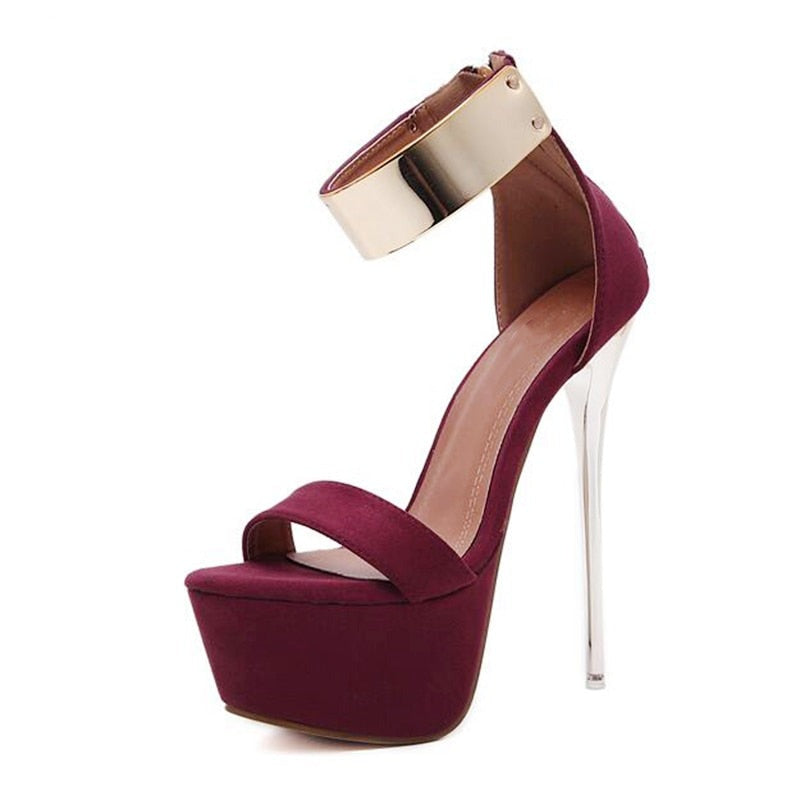 Past The Drama Pump Sandals