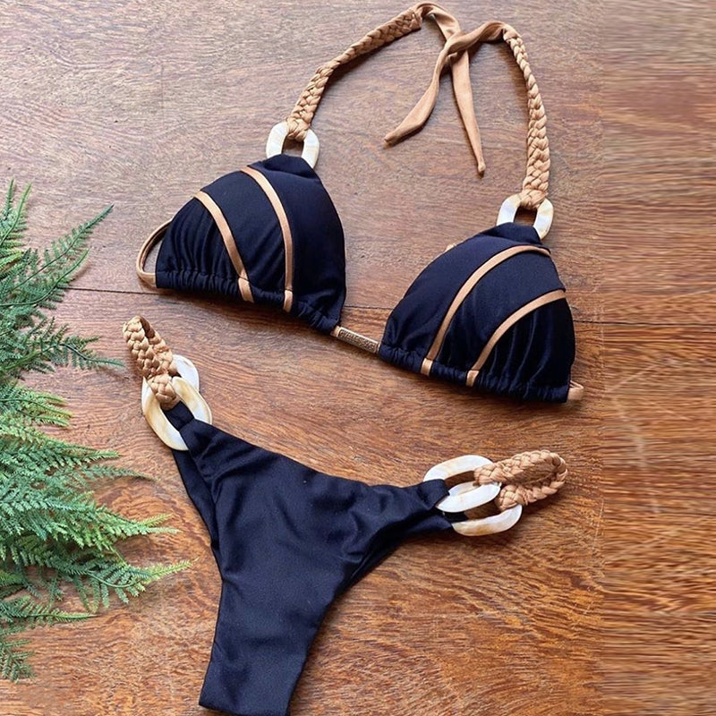 Beach Date Striped Bikini