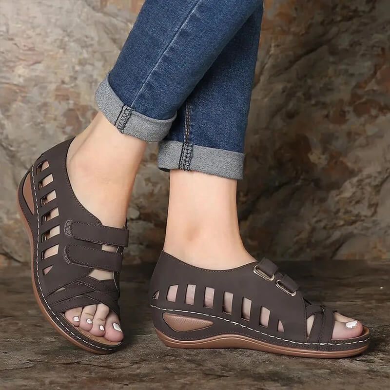 Flat Wedges Beach Sandals