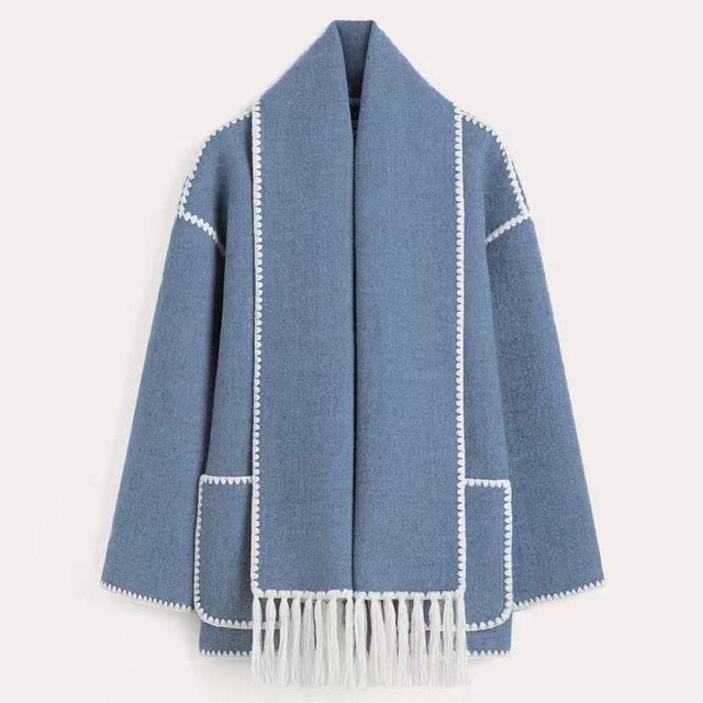 Biancaâ„?Comfortable Cape Jacket