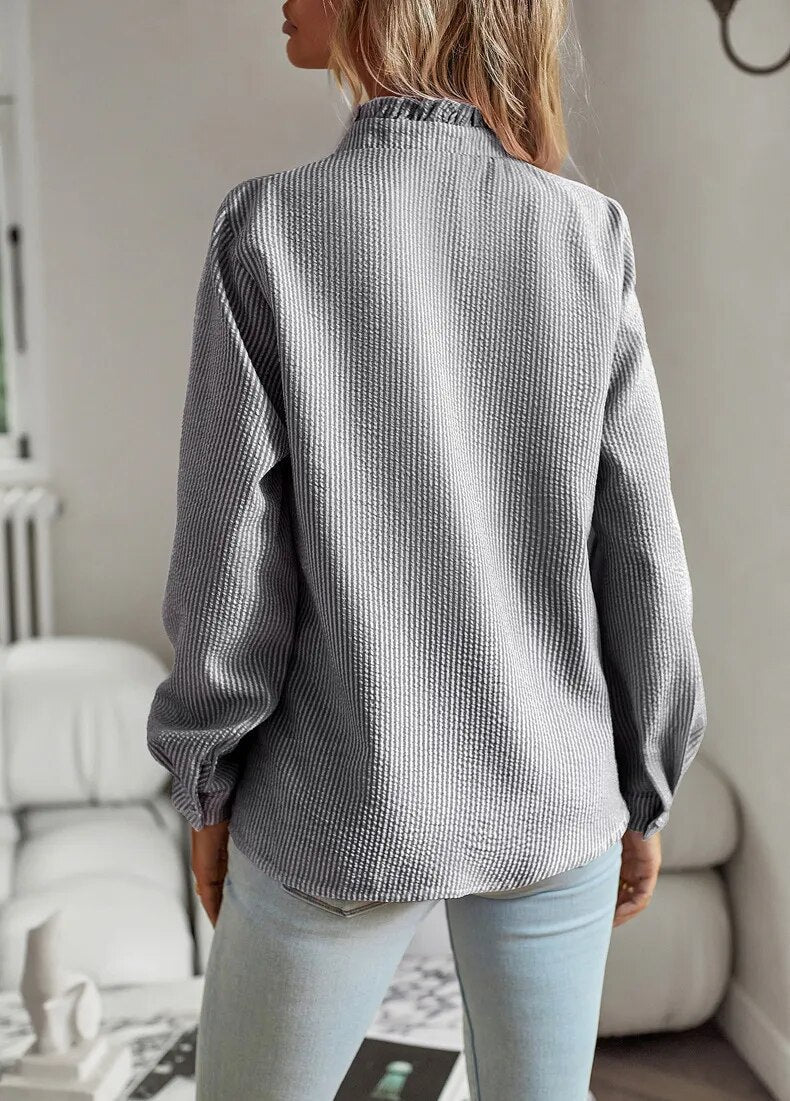 Belleâ„?- Elegant Polo Blouse