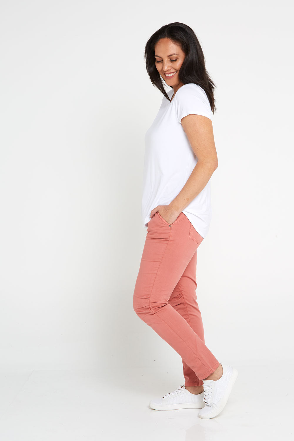 Bamboo Tee - White