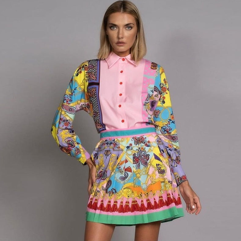 Used To Be Mad Love Skirt Set
